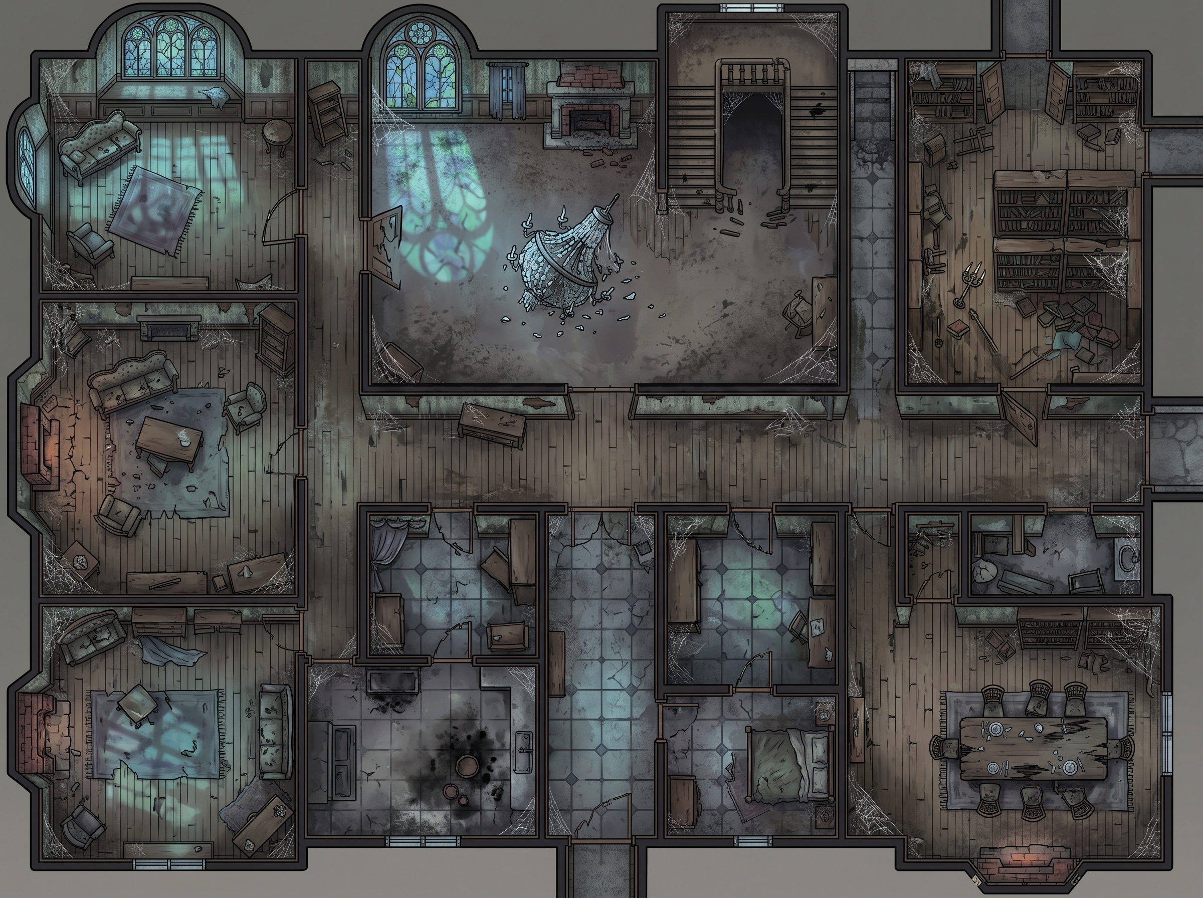 Haunted Manor Hall