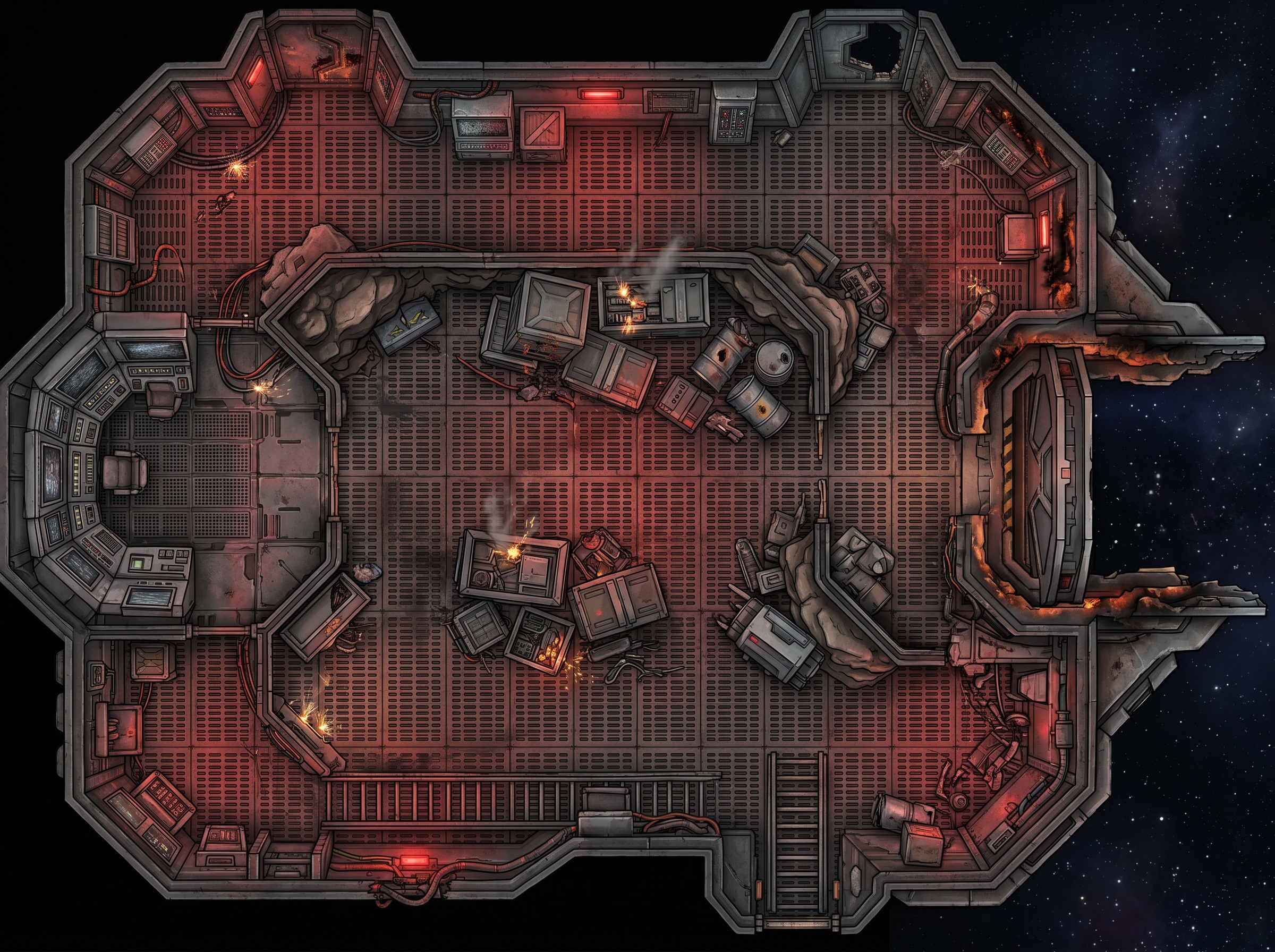Starship Cargo Bay