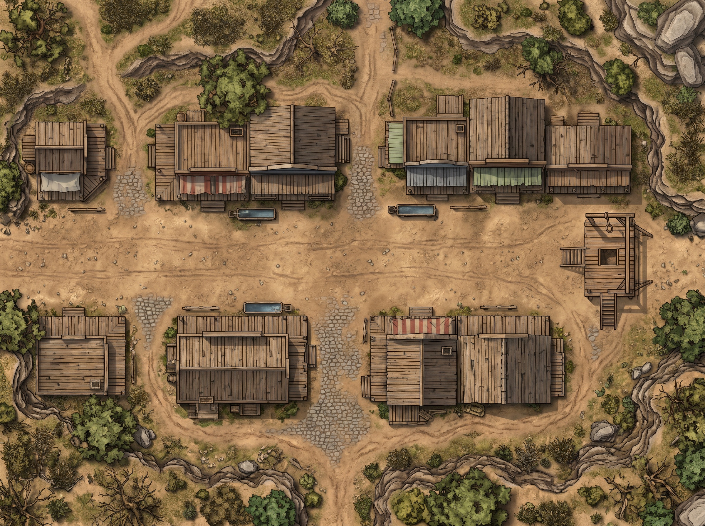 Main Street at High Noon